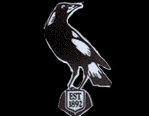 A magpie logo