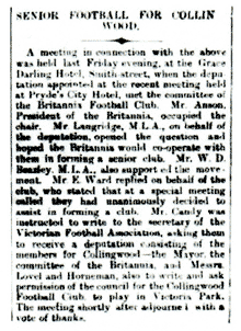 In the News - meeting at Grace Darling Hotel